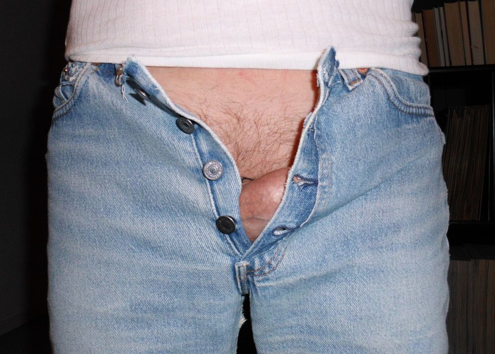 Open Jeans Bulge #4