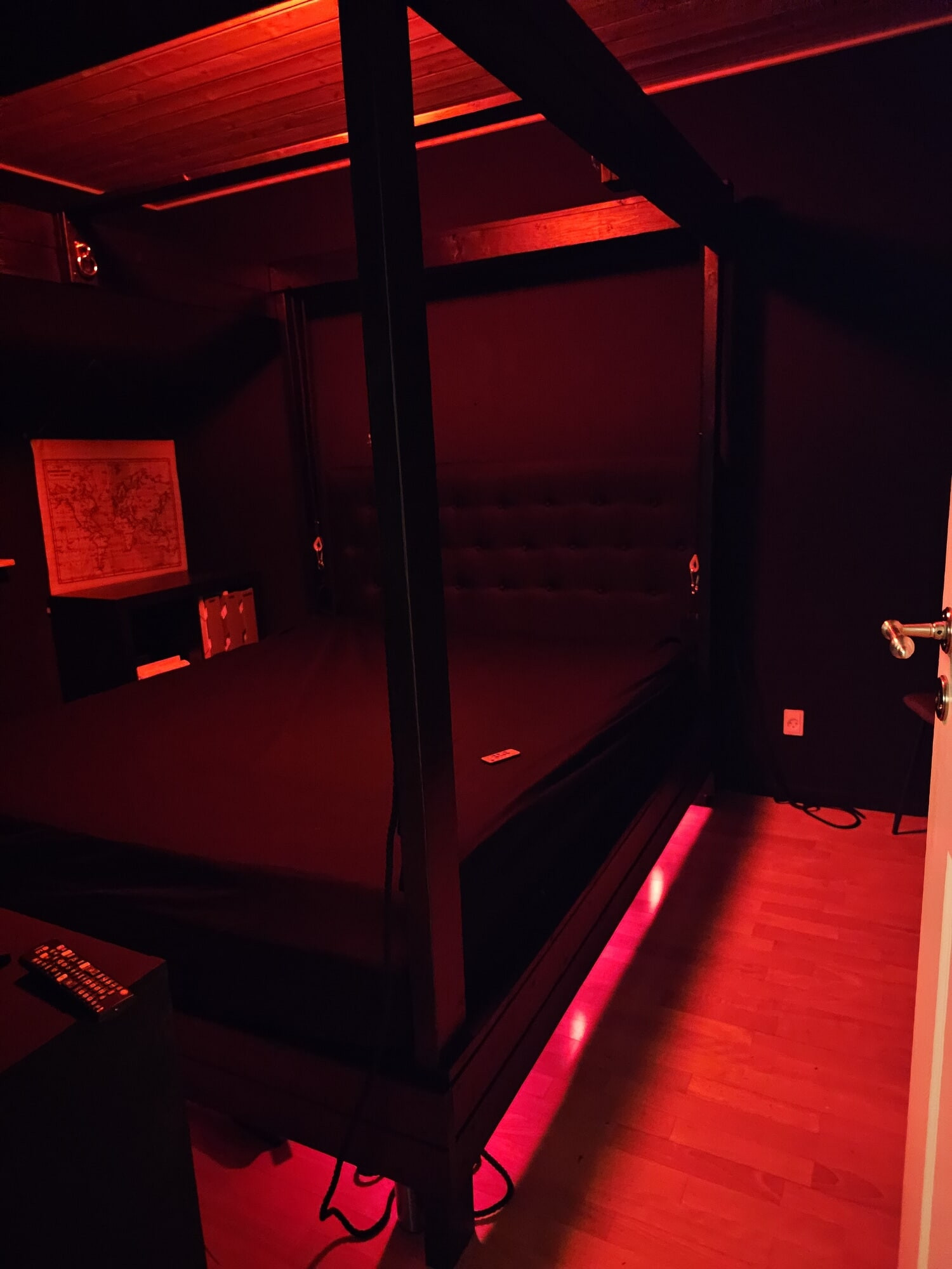 The bedroom 
