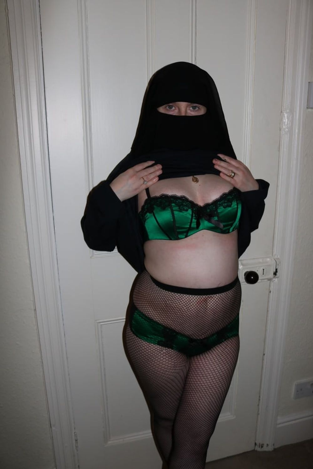 Burqa Niqab Fishnet Pantyhose #18