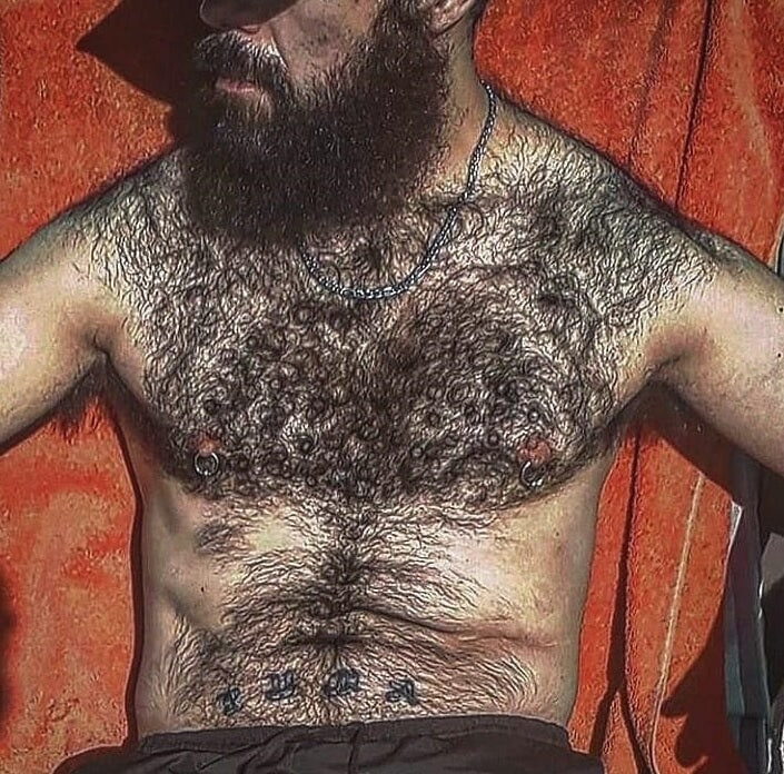 hairy stud man  #8