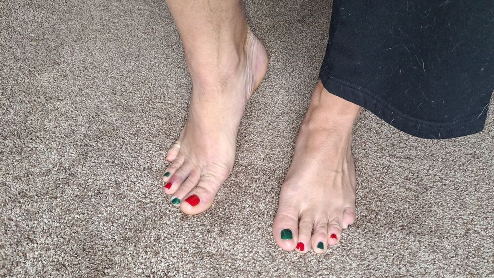 My Christmas toes #10