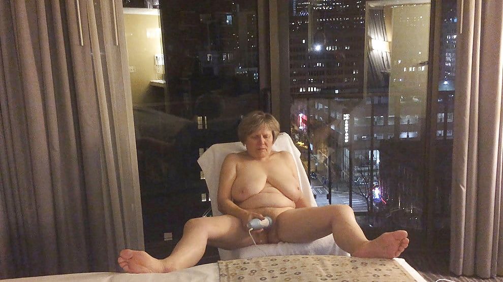Mom orgasms in hotel window #42