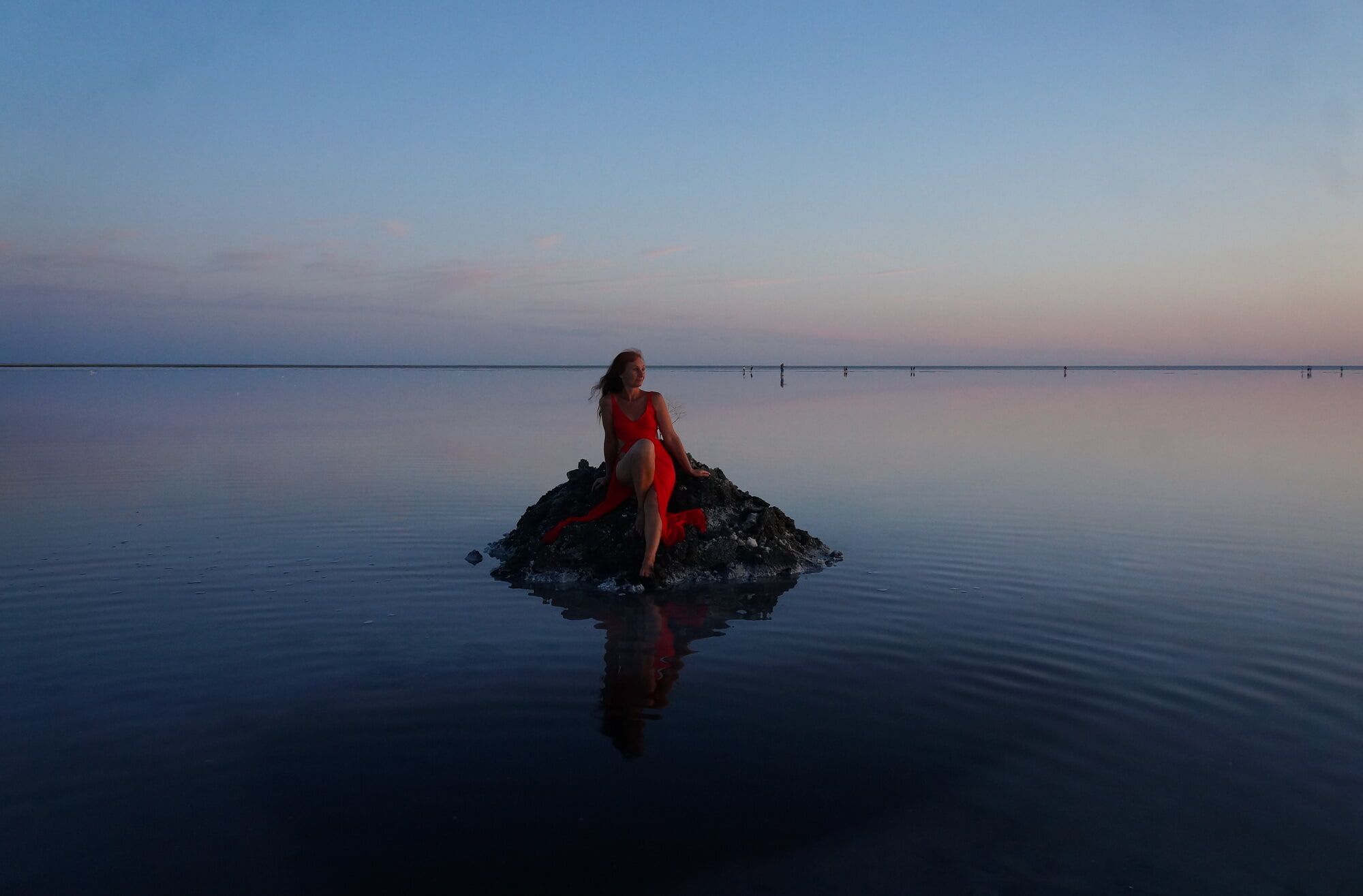 On the salt of the surface during sunset #11