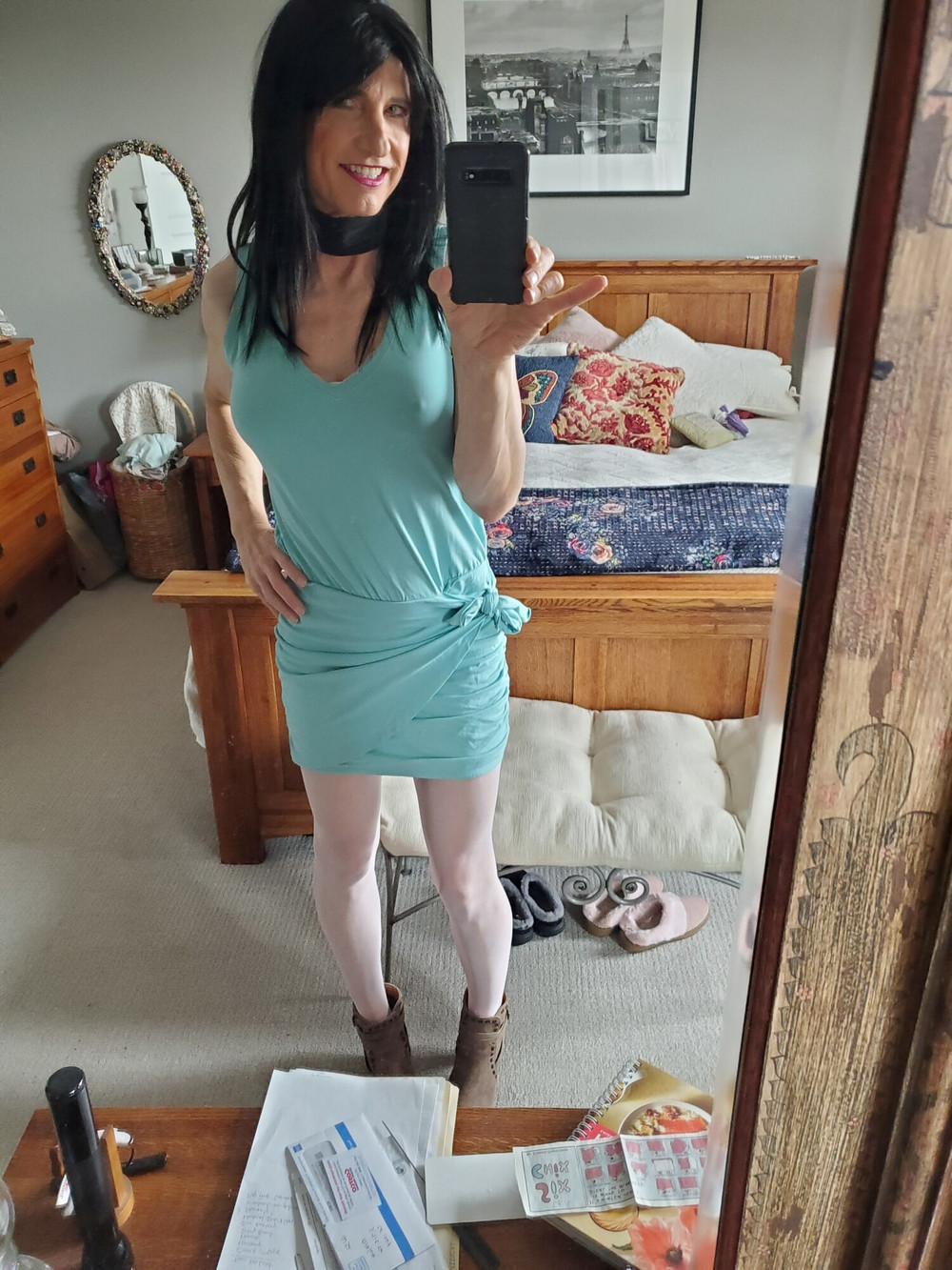 Blue dress three #3