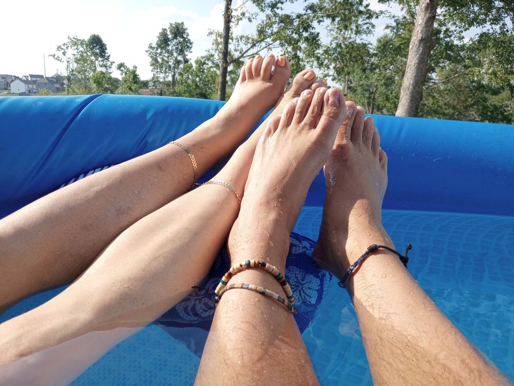 Showing our feet off #2