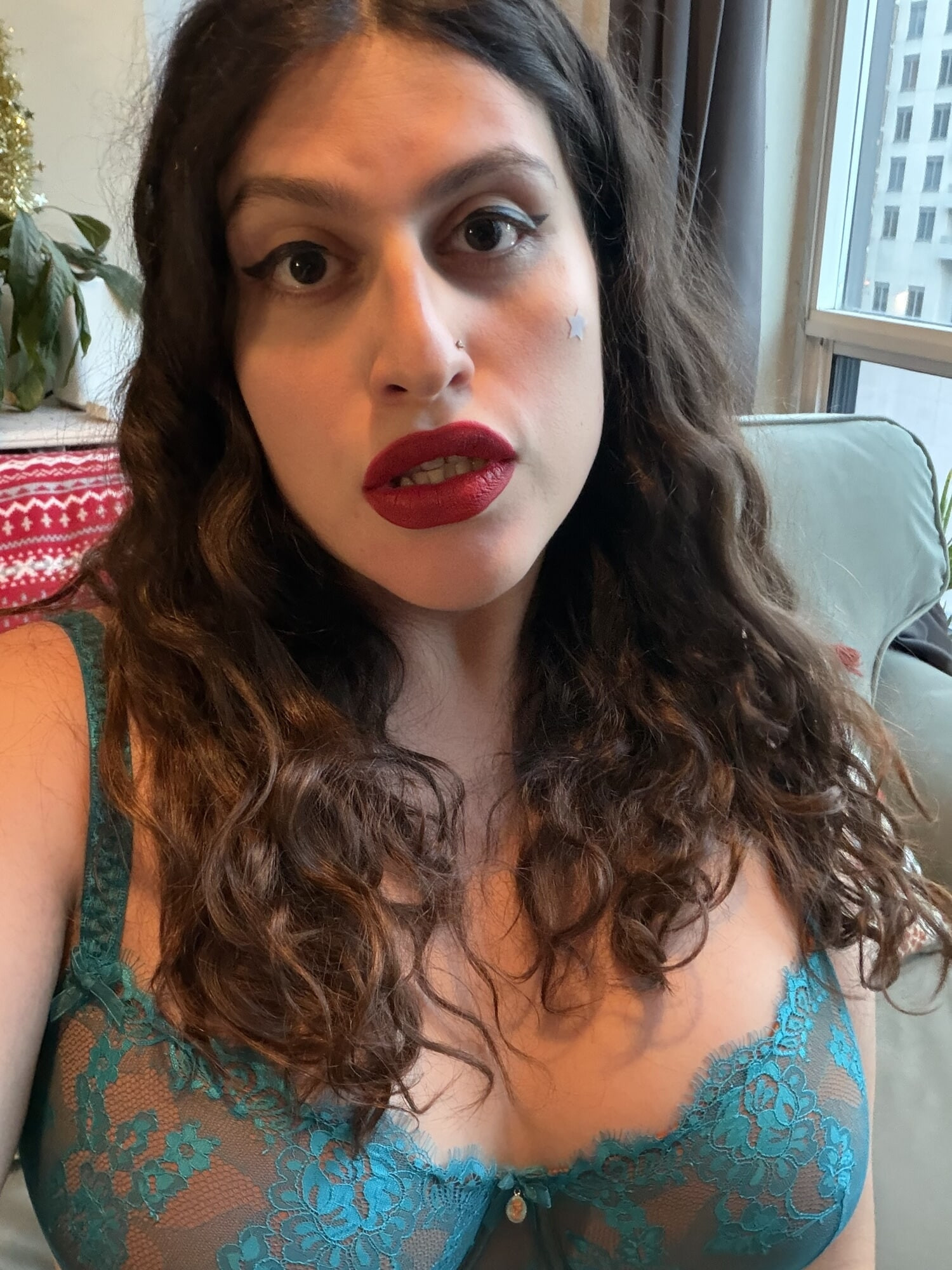 Vintage blue lingerie  #21
