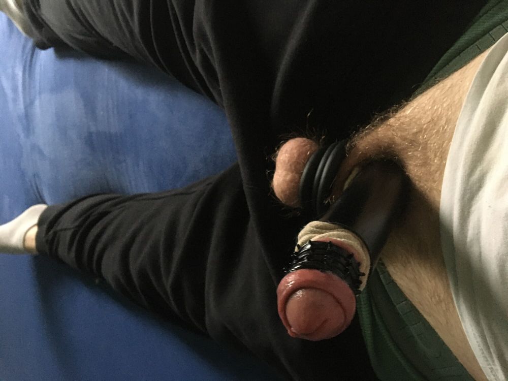 Balls With Rings And Bound Dick With Fleshlights #57