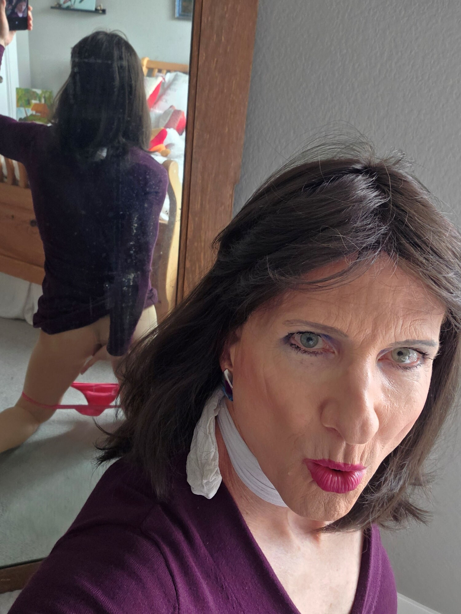 Maroon dress
