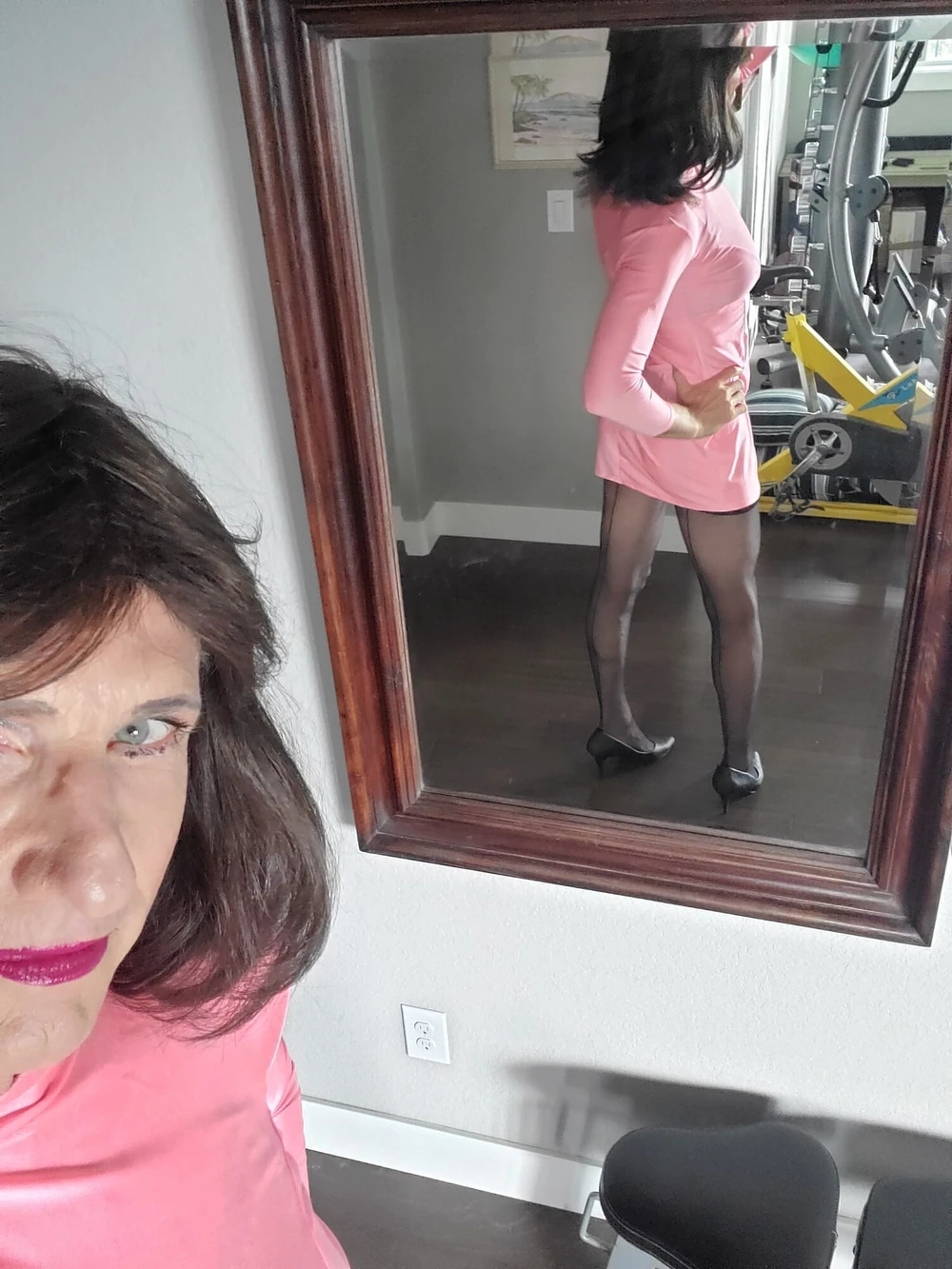 Pink dress