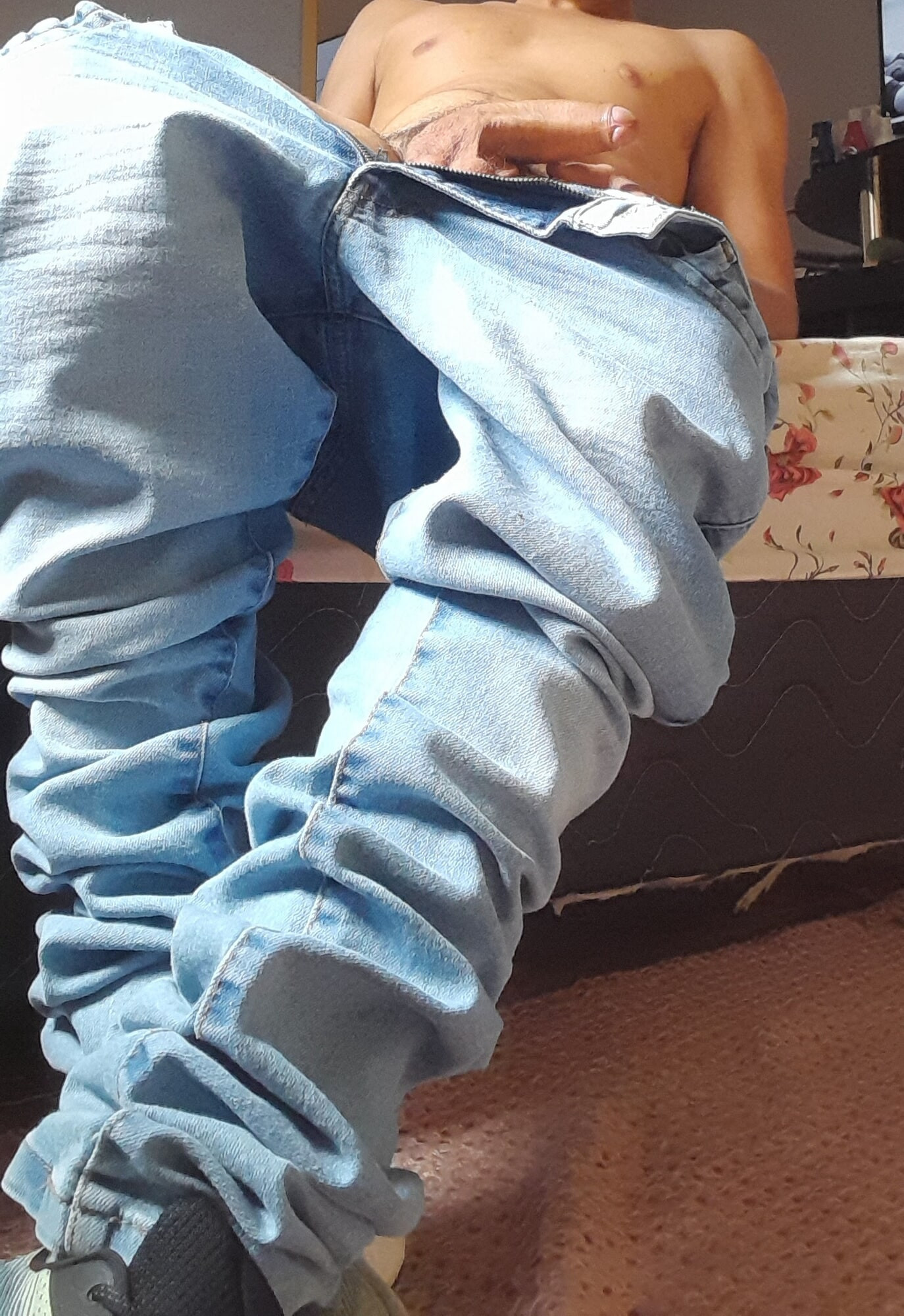 I arrived home from work feeling so tense. 