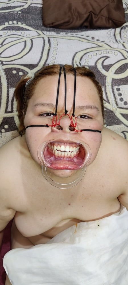 Face bondage Nose hook #19