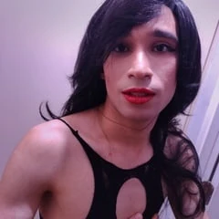 I dressed as sissy