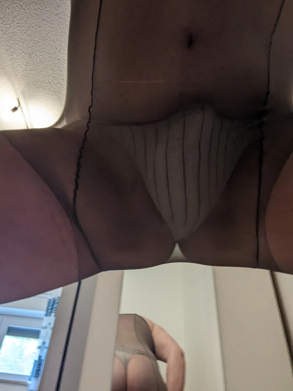 gray pantyhose  #4
