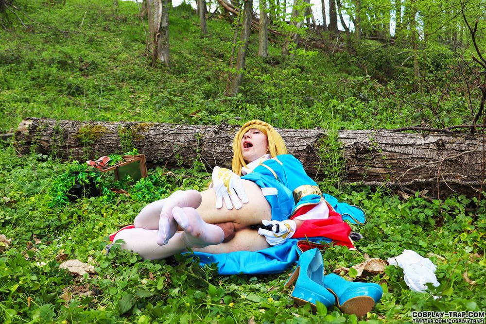 Zelda Frisky Forest Frolic trap Cosplay  #9