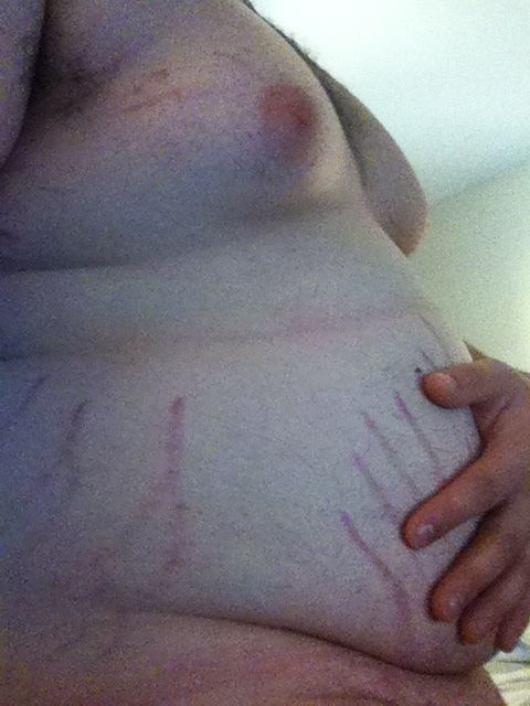 More of my Fat belly #2