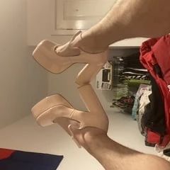 pink platforms