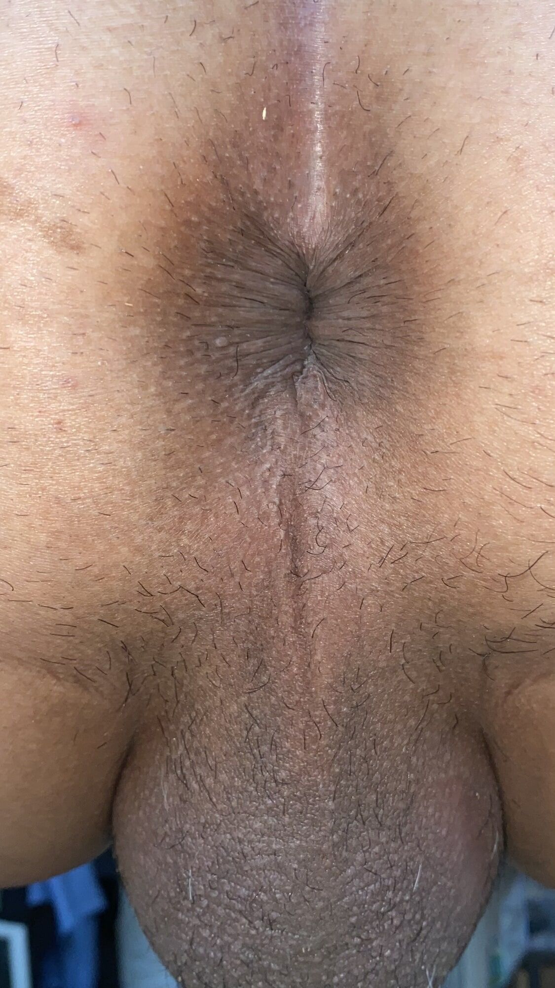 Close-up of a man's anus #16