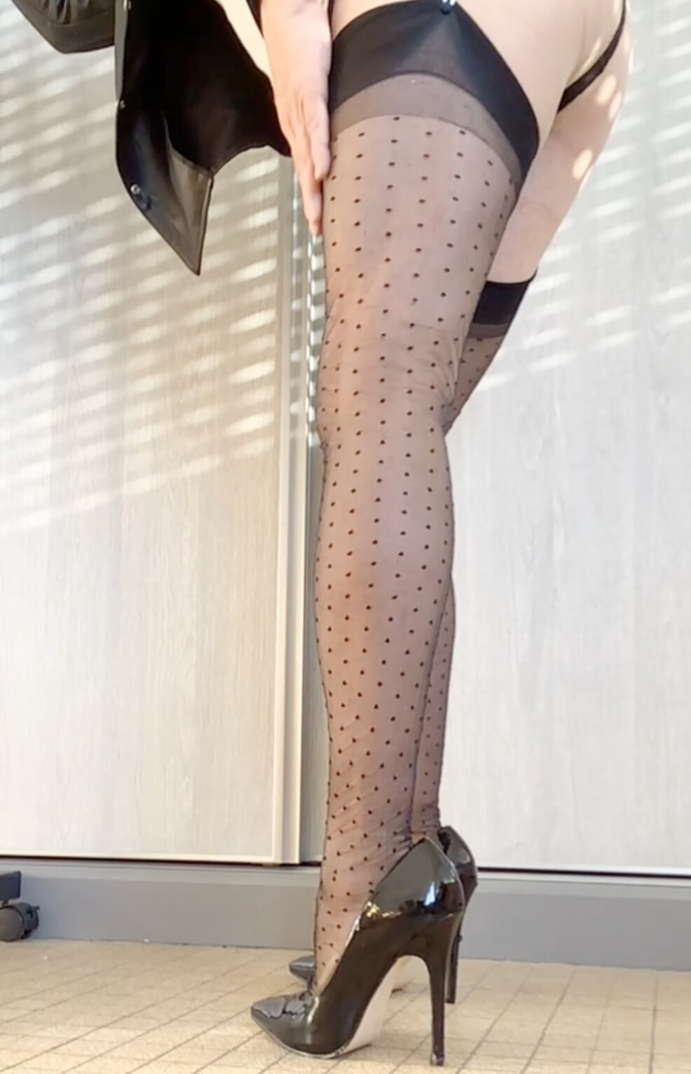 Polkadots Stockings and pantyhose #2