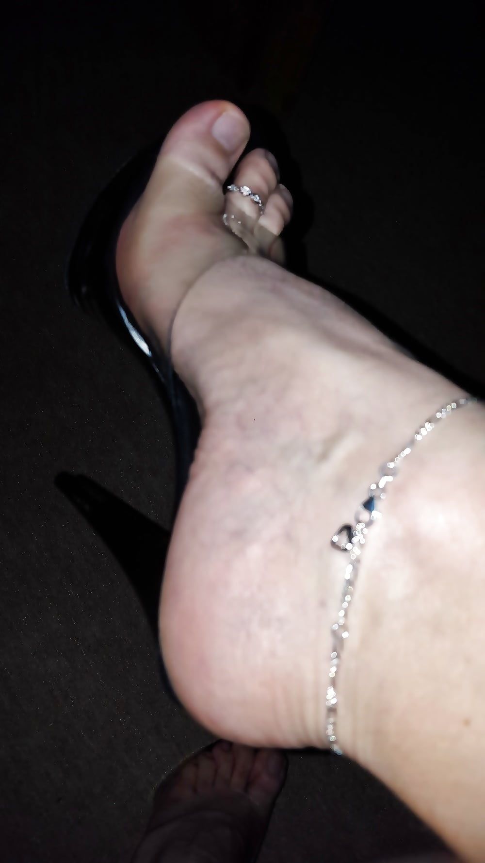 Pleaser Adore-701 ++ Feet ++ Anklets ++ Toe Ring #20