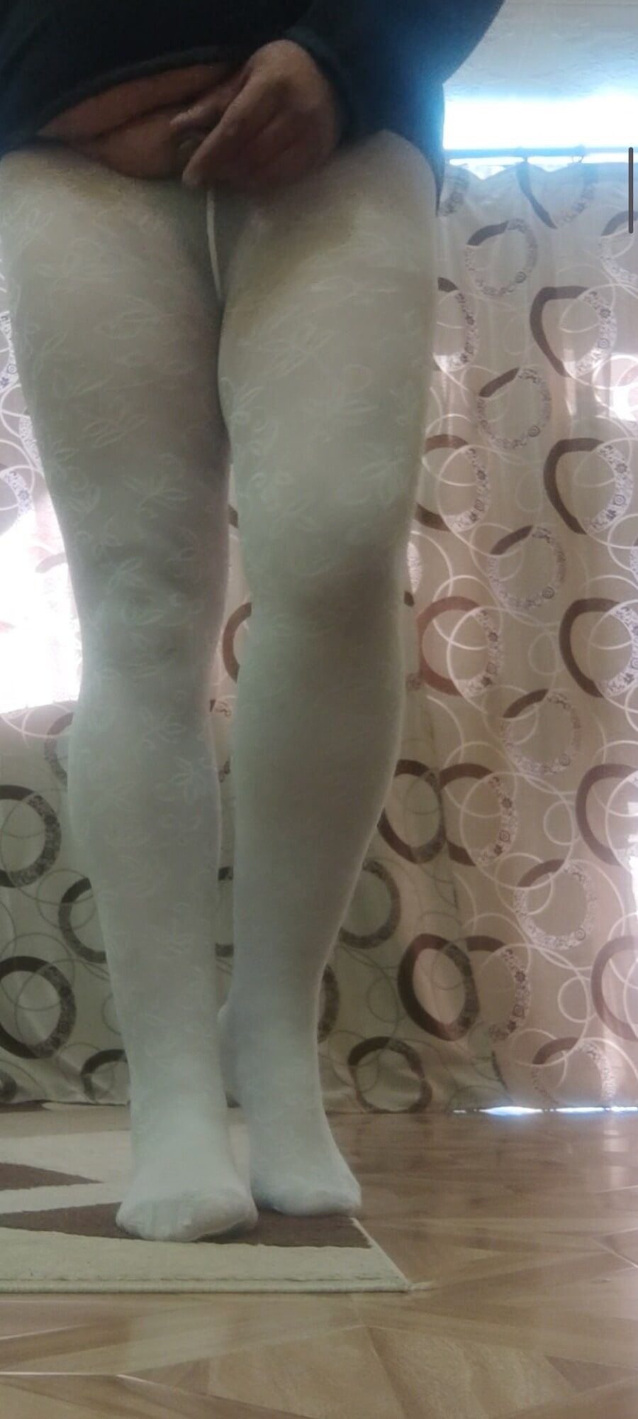 White pantyhose for teens #13