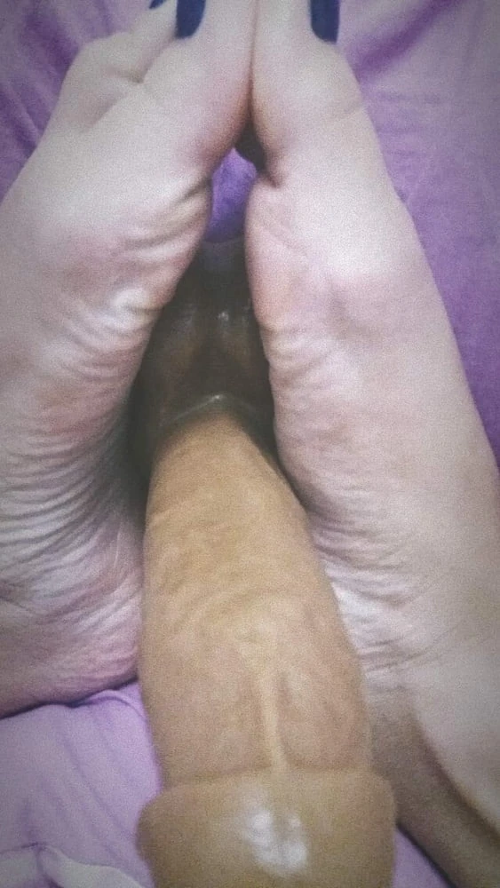 Footjob, Foot Fetish, Dildo, Sexy Feet