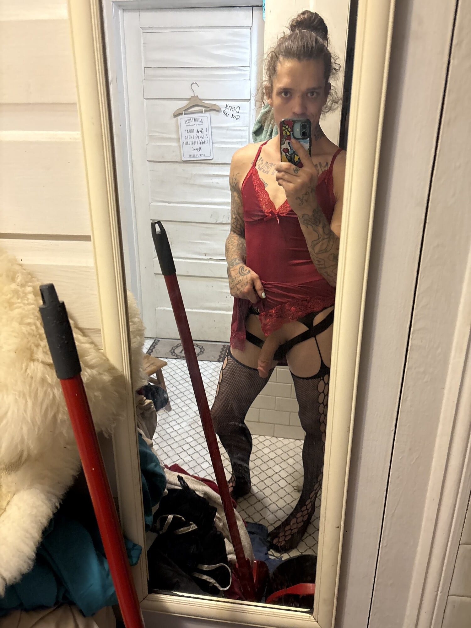 Fishnets today 🥰