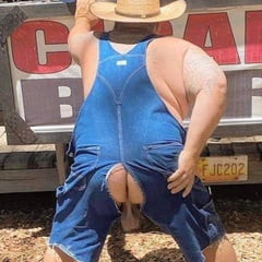 Daddy in his tighty whities 