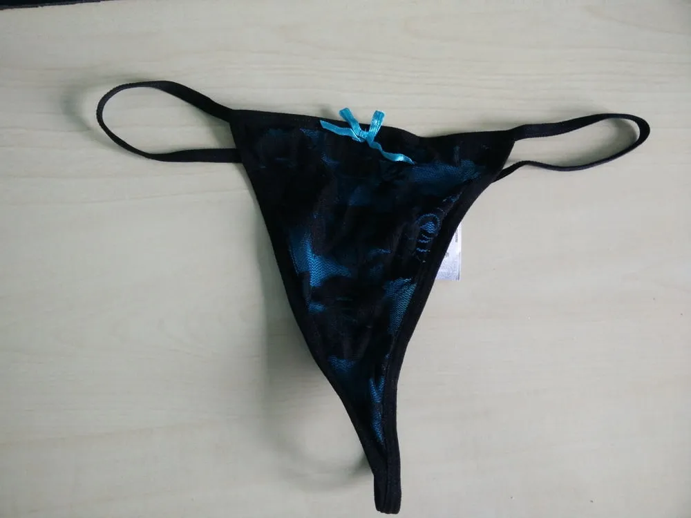 Cum on sexy thong