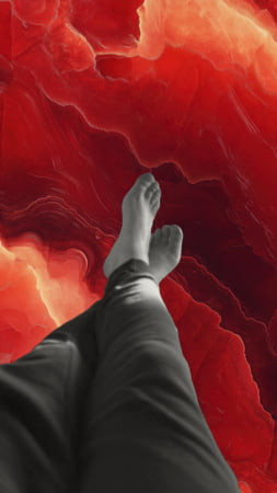 Hairy Oldie 63 - Pic- Art- My Feet 1