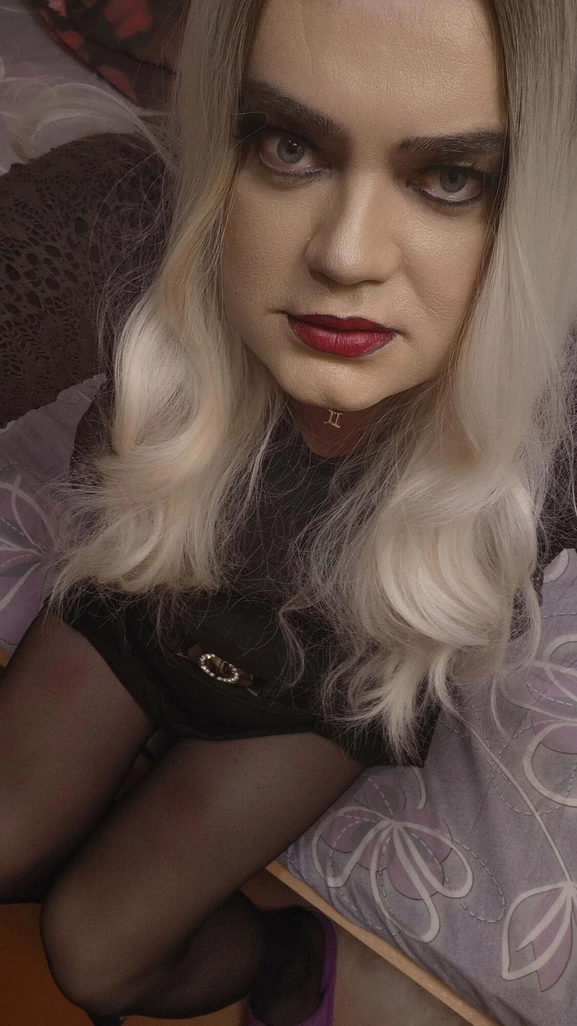 LikaVerona In a black dress #19