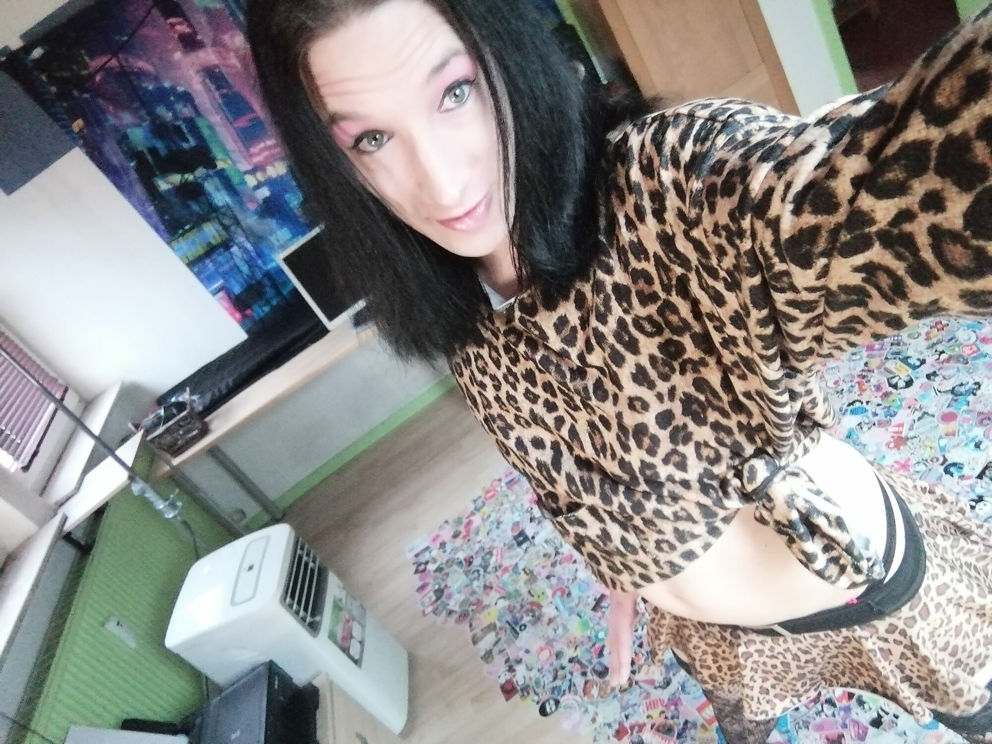 Sabrina Pink - Skinny German QOS Whore showing off for BBC #13