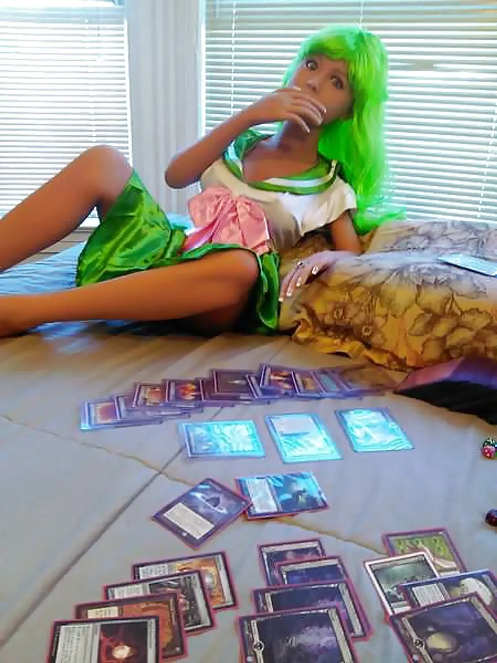 Nina playing magic again #9