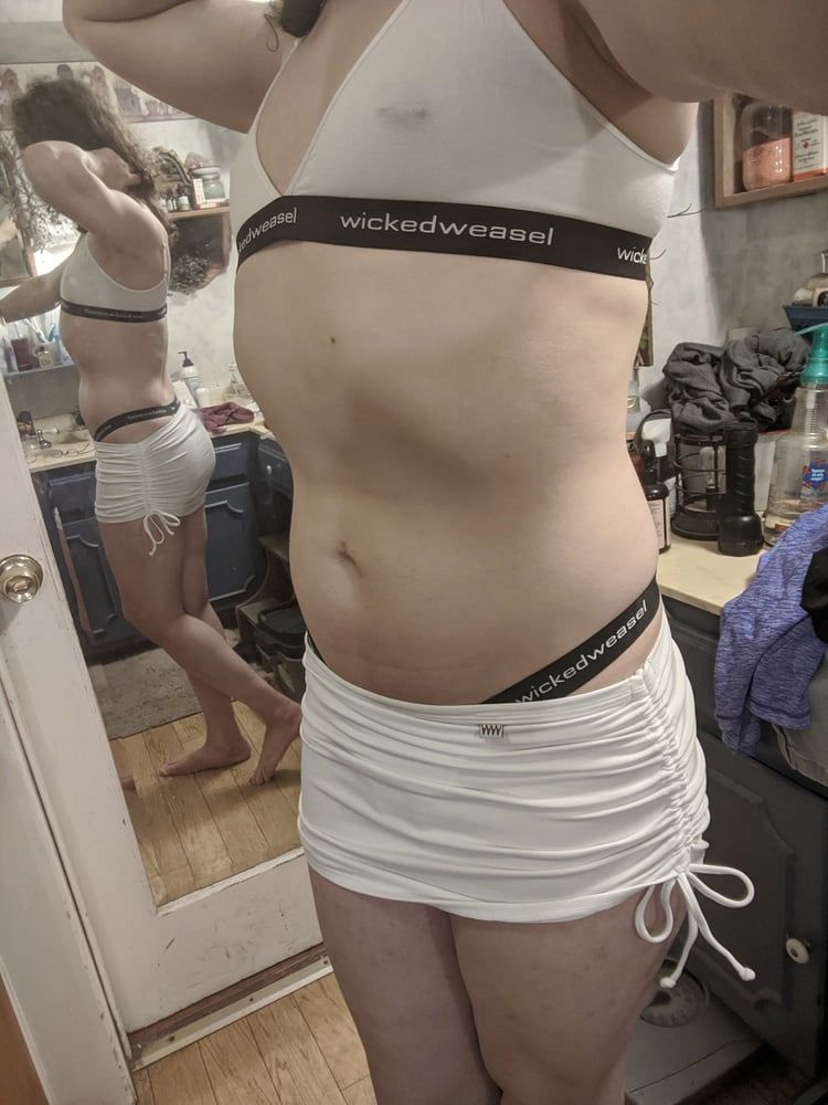 Wicked Weasel Skirt and Bra #6
