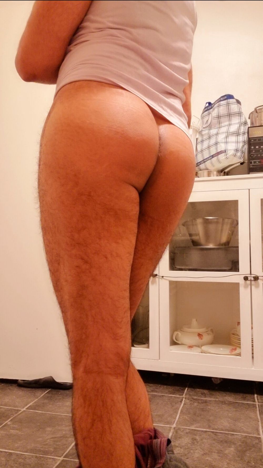 Brown bubble butt right on ur cock