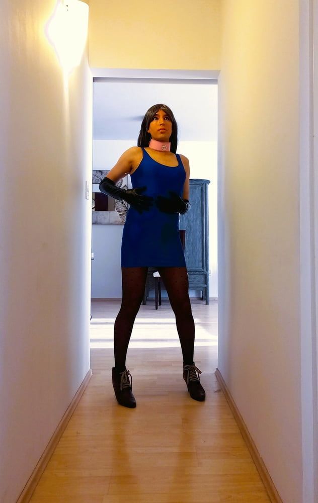 Tammycross in blue dress #42