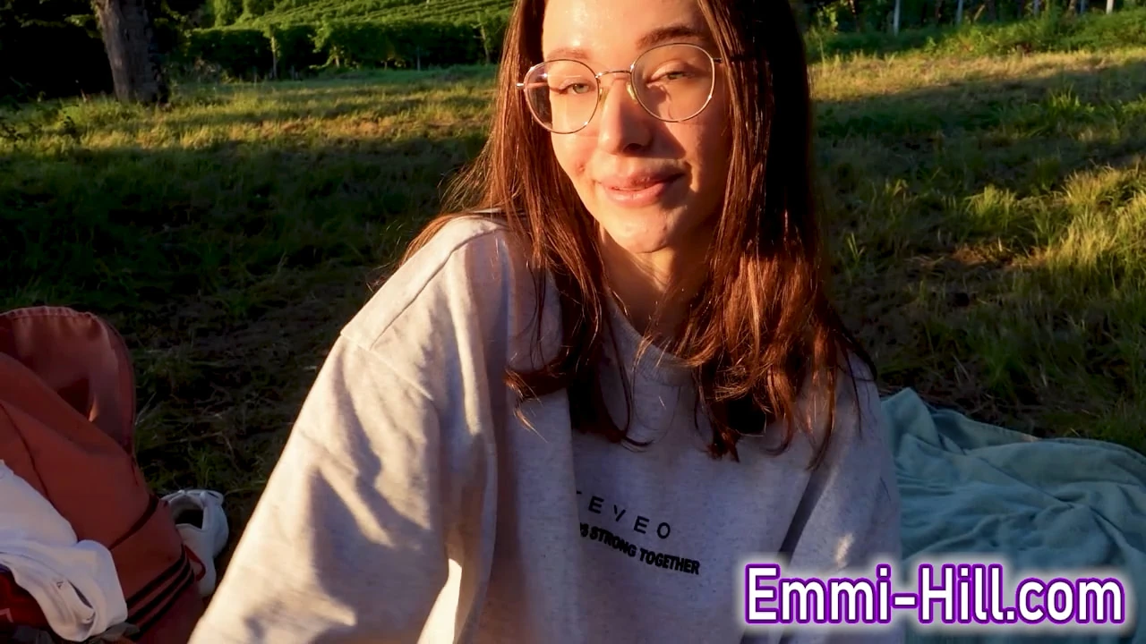 Asshole Close Up Skinny Girl Outdoor