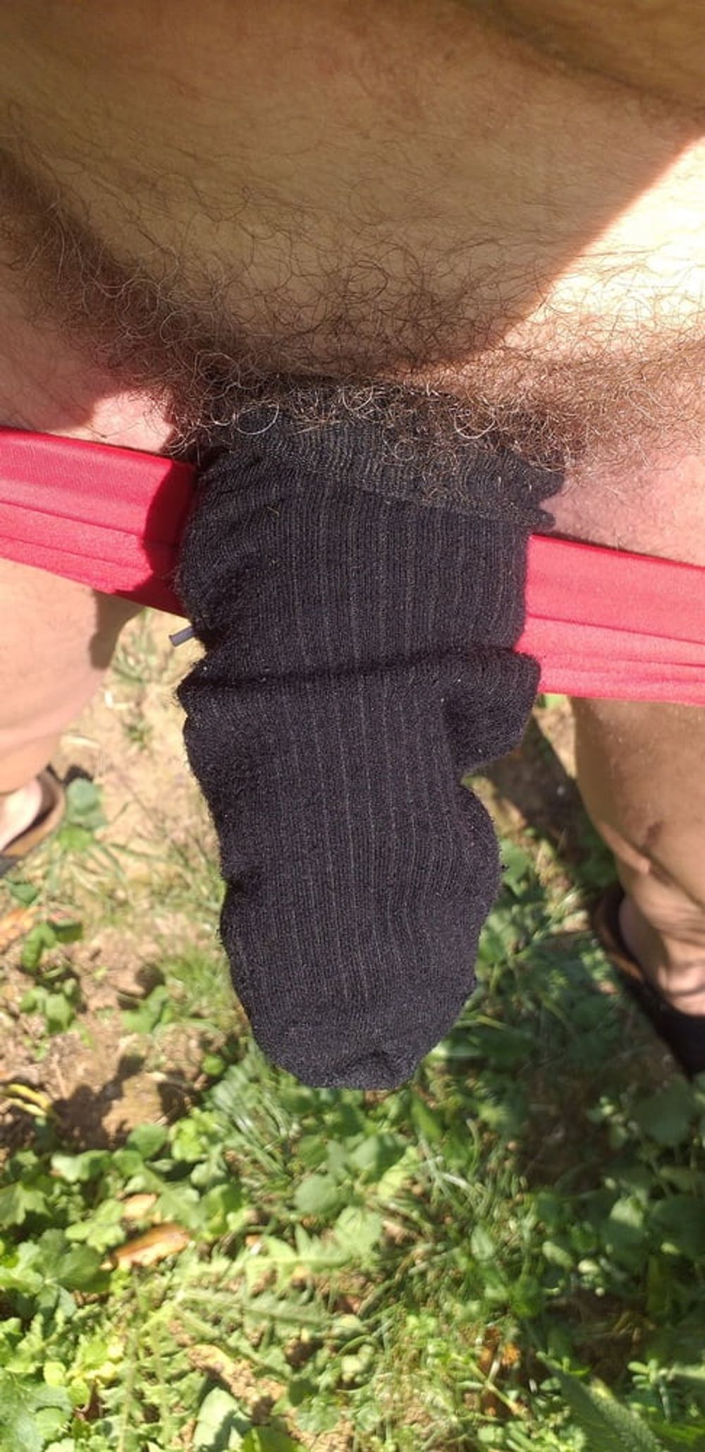 Dick, Socks and my Cum #13