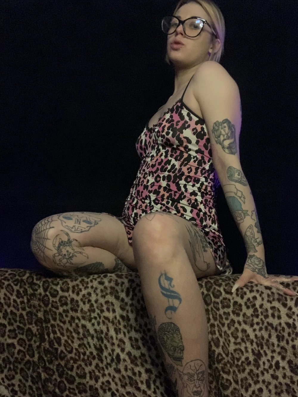 Fuschia Leopard #5