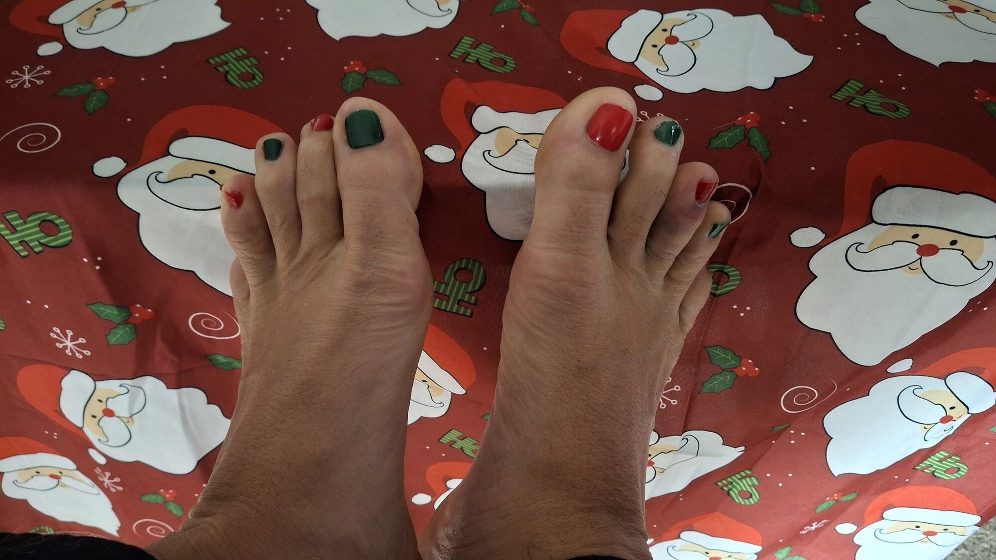 My Christmas toes #21