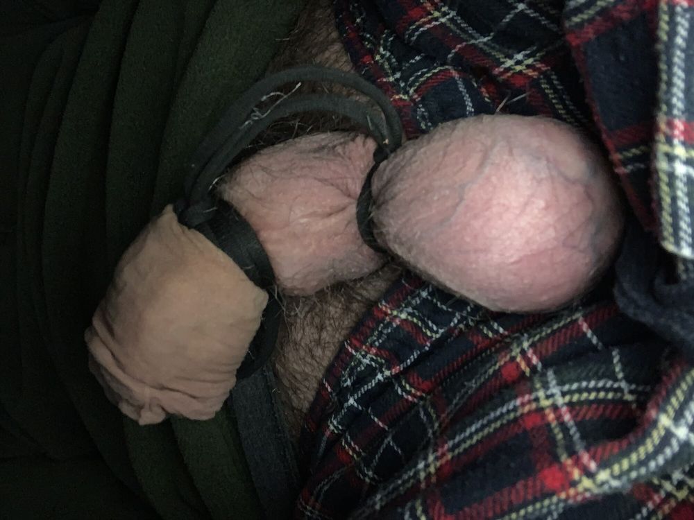 Cock strangulation two tie off #4