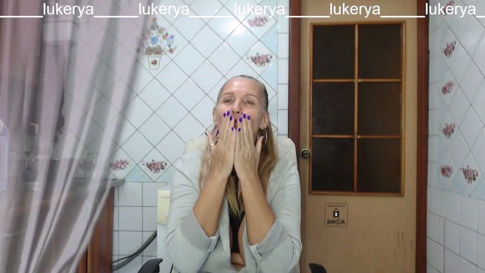 Trying on Lukerya panties #9