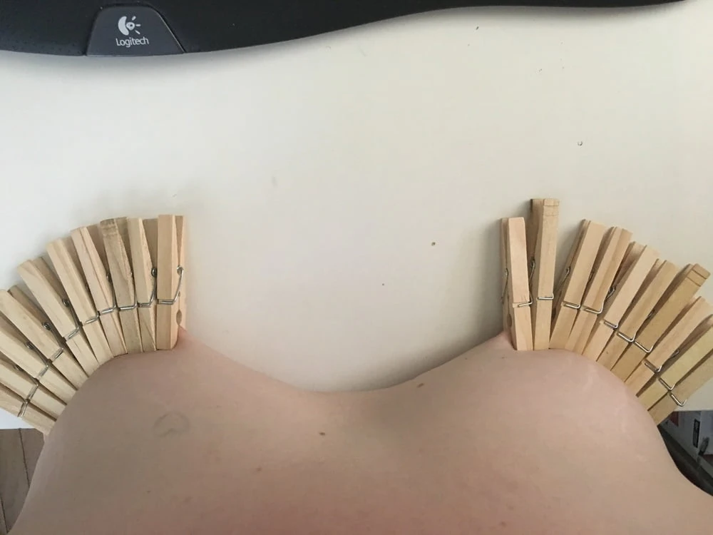Cloths pin Tits #33