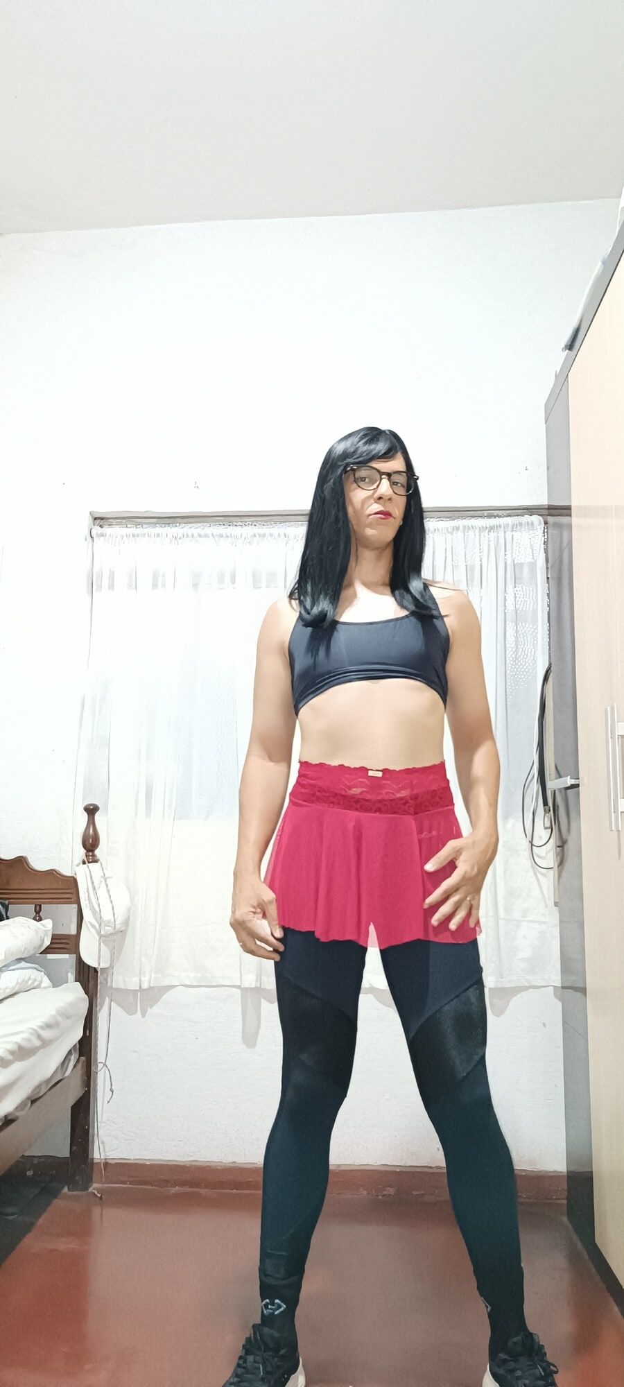 Sakura nakamura kostüm fitness 