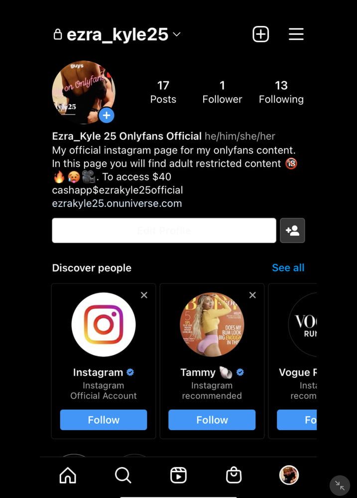 Follow me on Tik Tok ,Instagram and Snap in post 2