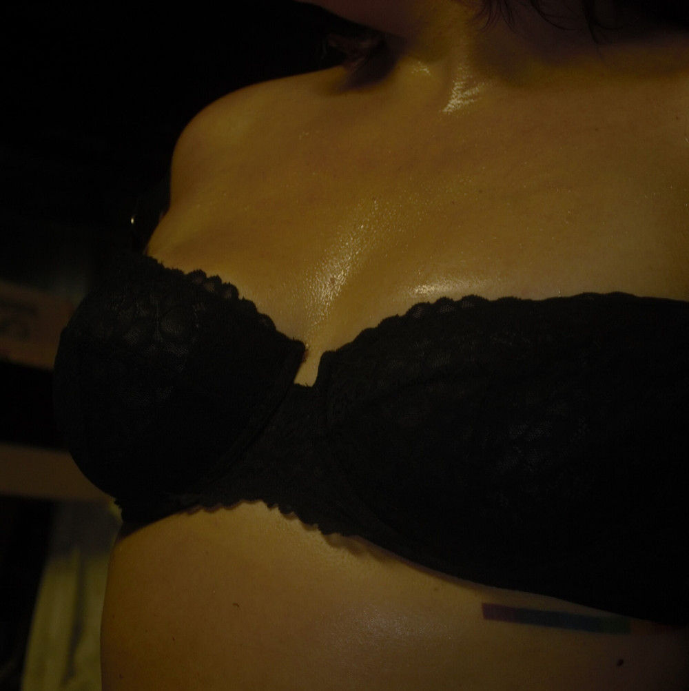 Sexy black lingerie photo shoot #4