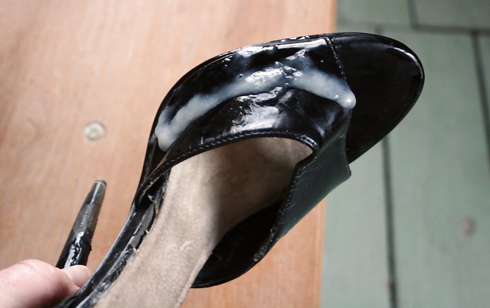 High heel cum shot #15