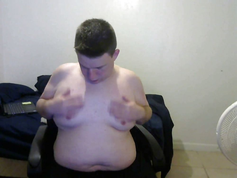 fat boy Jacob masturbating on cam #26