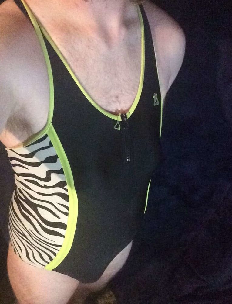 Zebra Print swimsuit  #3