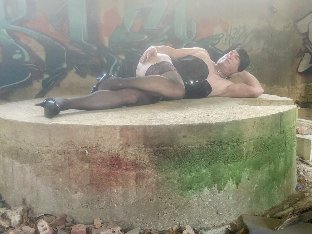 Claudia - My First Outdoor Shooting - lost place  #13