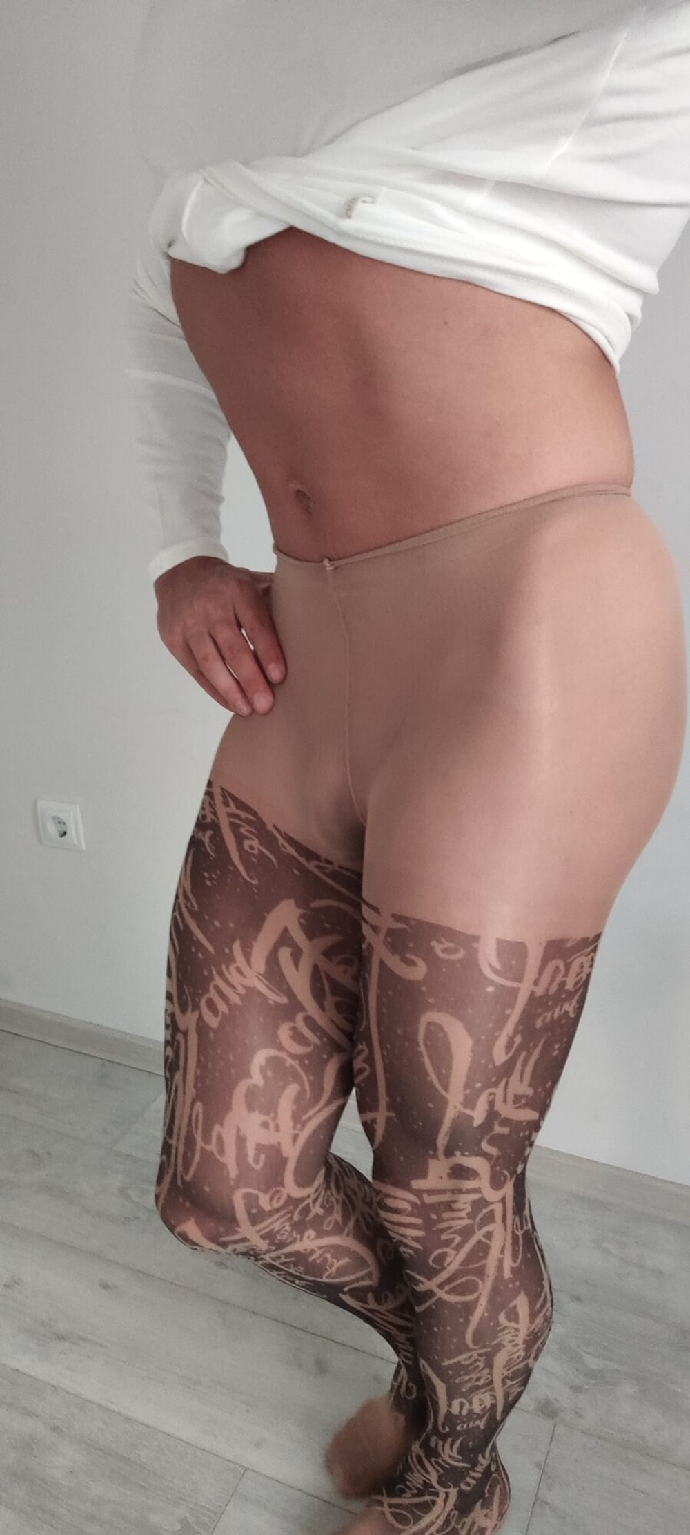 My new pantyhose